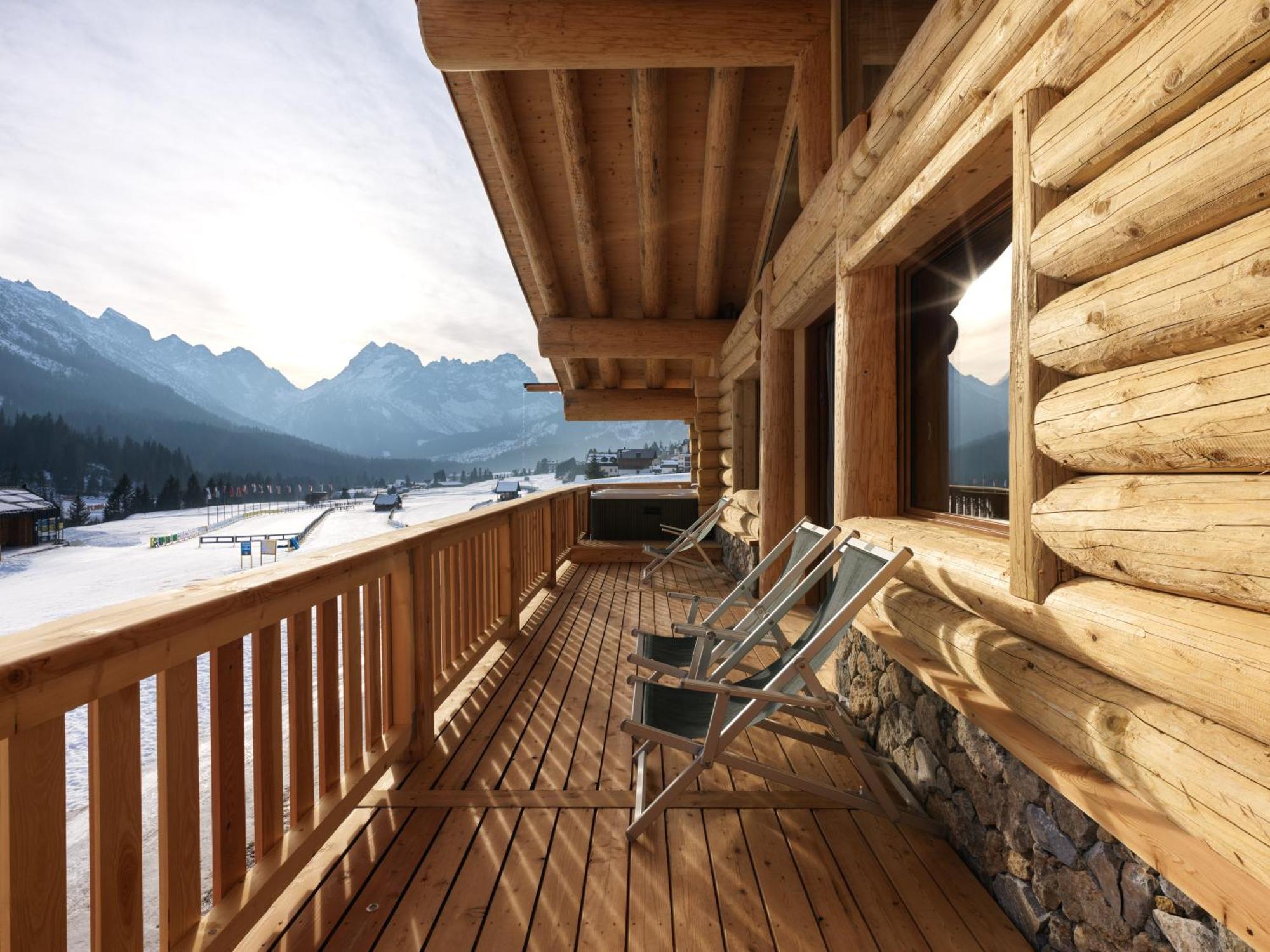 Hotel Haus Michaela Sappada Bagian luar foto